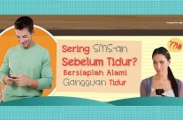 Sering SMS-an Sebelum Tidur? Bersiaplah Alami Gangguan Tidur